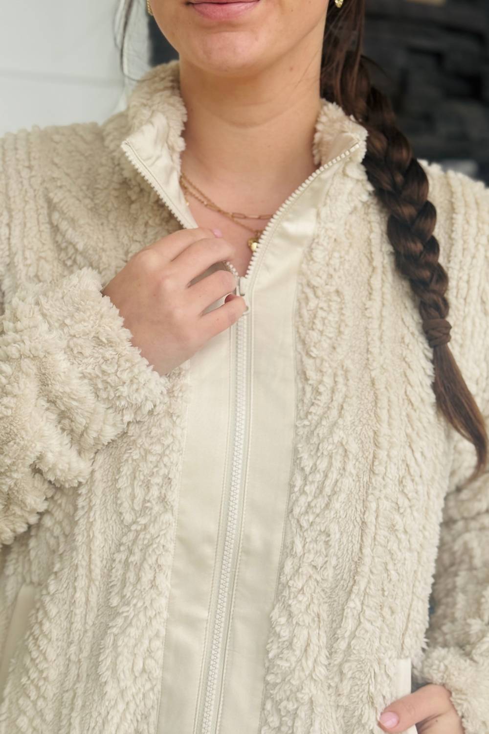 Threads 4 Thought - Patsy High Neck Jacket