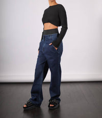 Tibi - Barry Flare Jean