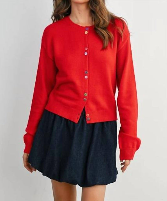 Buttermelon - Long Sleeve Buttoned Cardigan