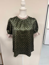 Voy - Women's Vintage Elegance Top