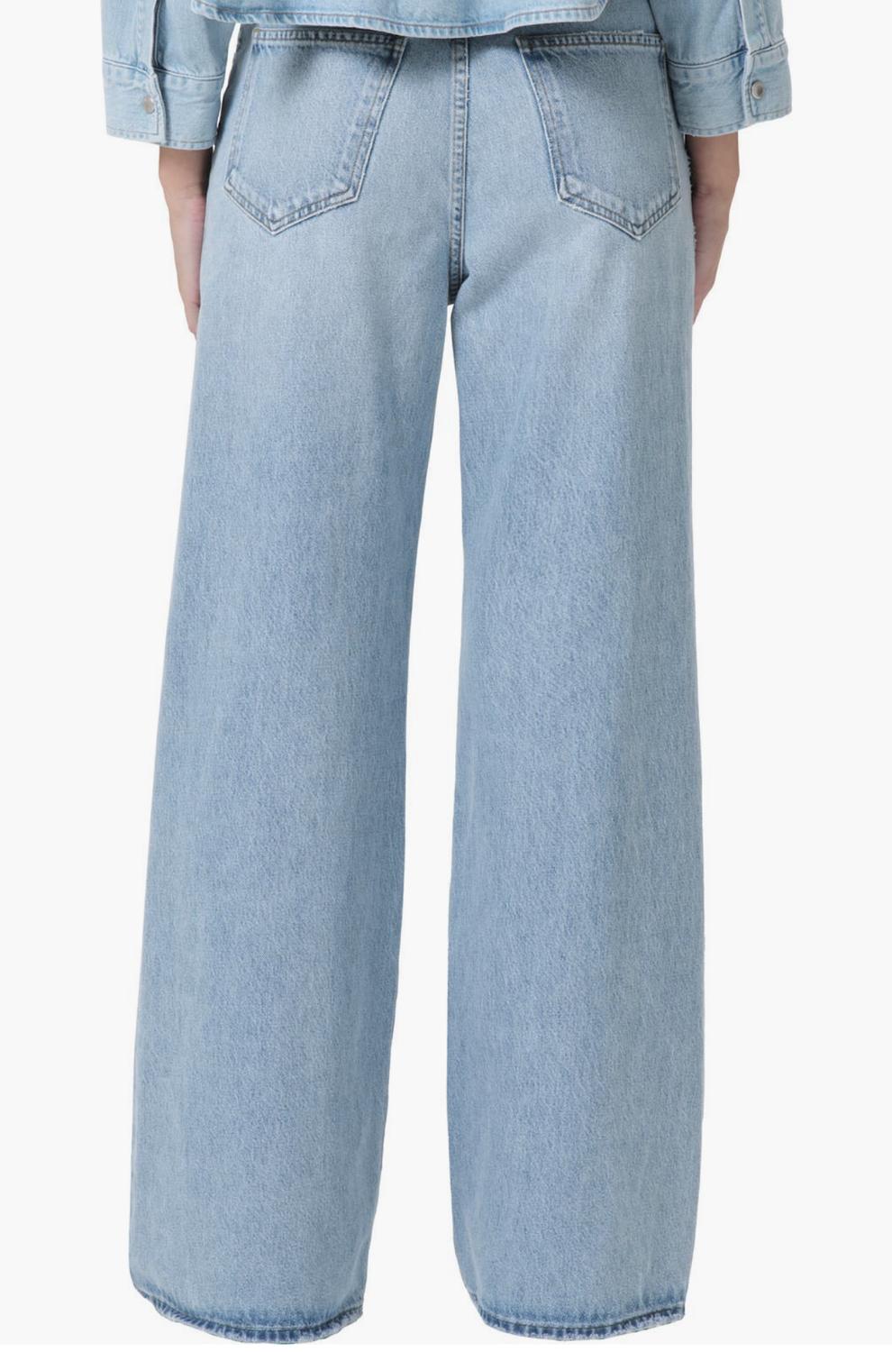 Agolde - Dame High Rise Wide Leg Jean