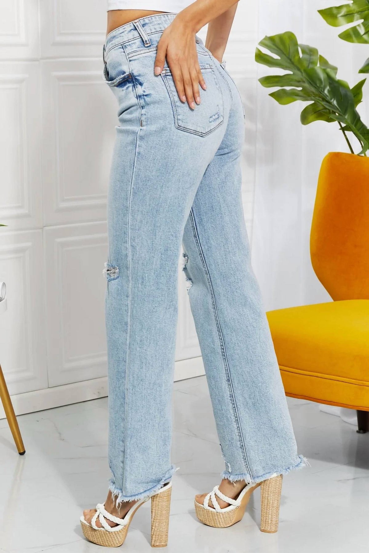 Vervet By Flying Monkey - Allie 90's Dad Jeans