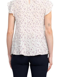 Adrianna Papell - Georgette Flutter Sleeve Top
