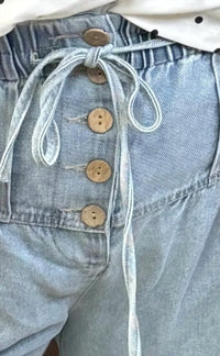 Bibi - Isla Denim Pants - Plus