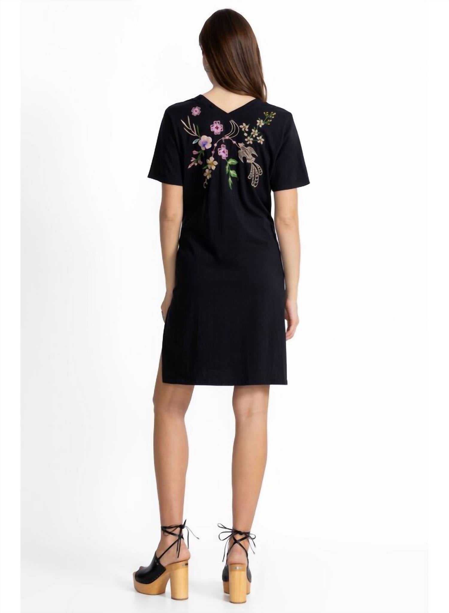 Johnny Was - Button Neck Knit Dress Maureen Plus
