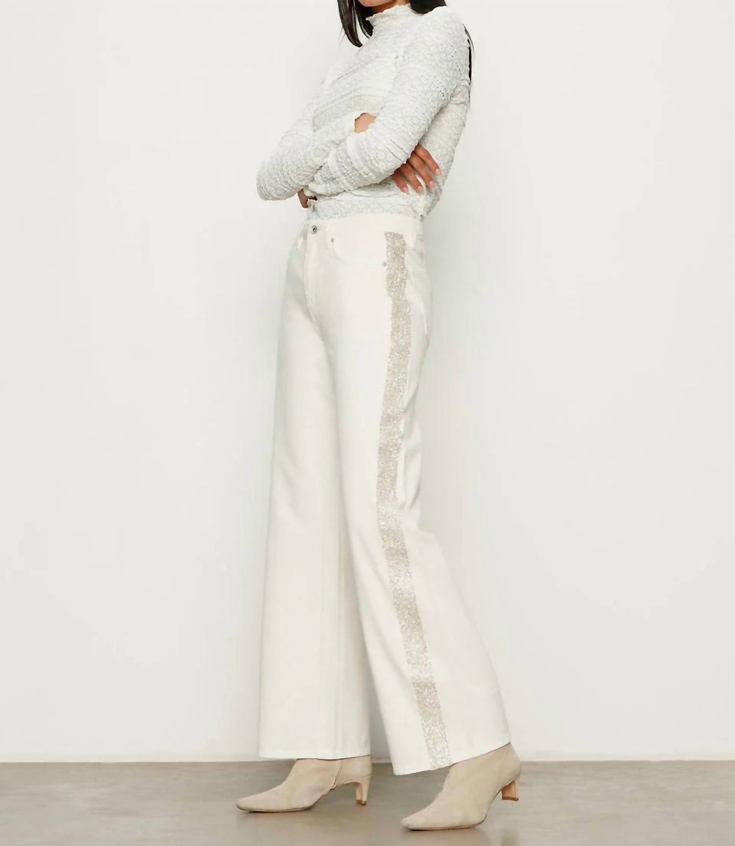 Sanctuary - Cadence Shimmer Stipe Pant