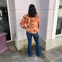 Fate - Abstract Print Blouse Top