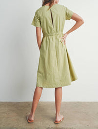 Buttermelon - Short Sleeve Fall Midi Dress