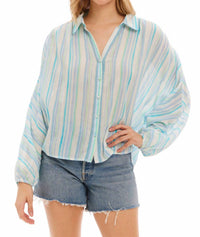 Allison New York - Frankie Button Down Blouse