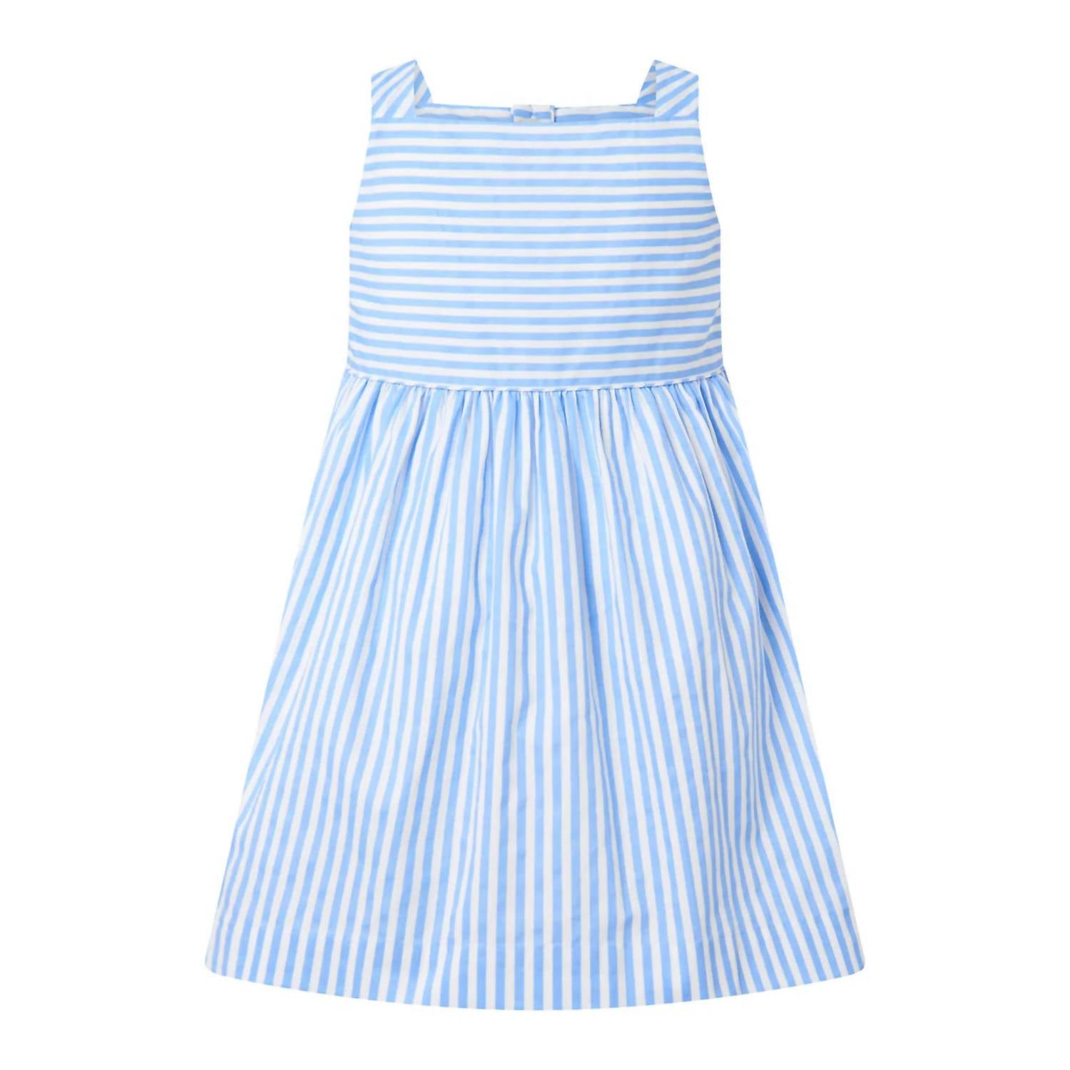 Rachel Riley - Girl's Striped Button Front Sundress