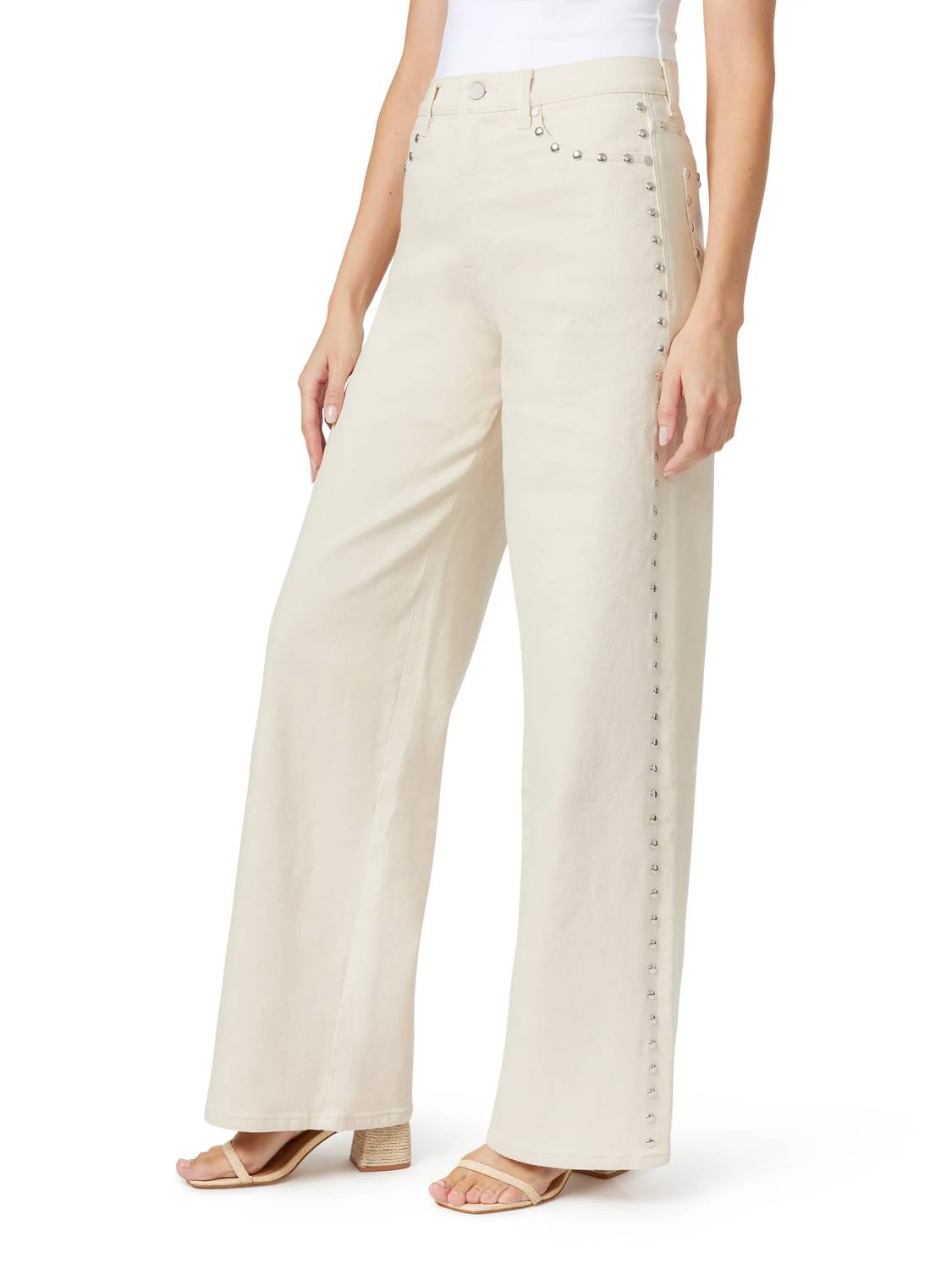 Habitual - Gemma Studded Wide Leg Jeans
