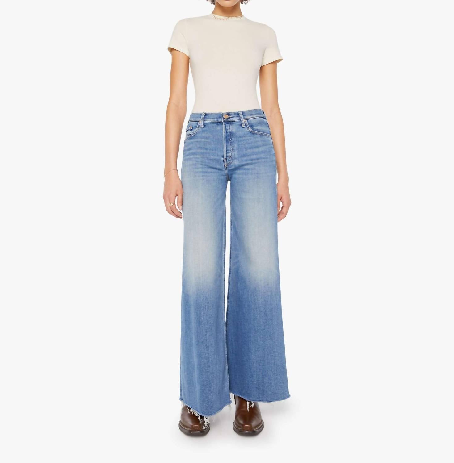Mother - Tomcat Swisher Sneak Fray Jeans