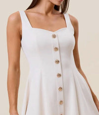 Able - Sweetheart Neck Sleeveless Mini Dress