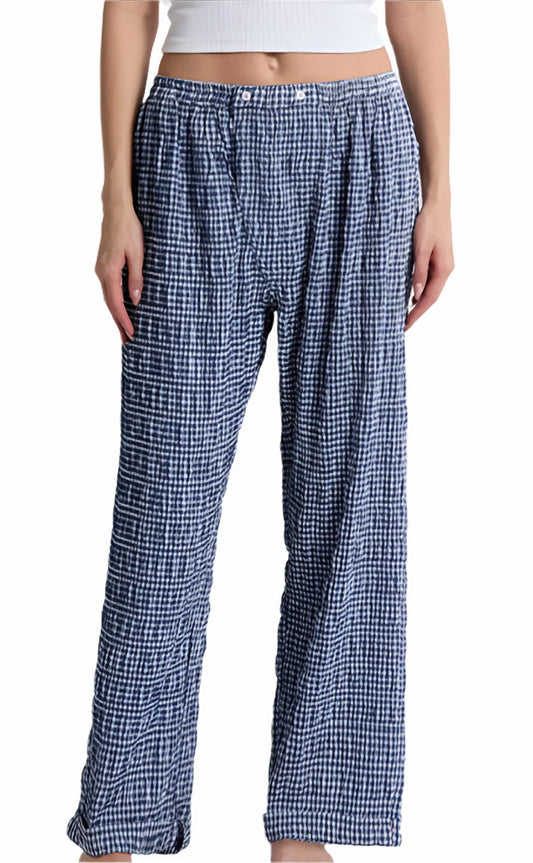 Free People - Cloud Ten Seersucker Sleep Pant