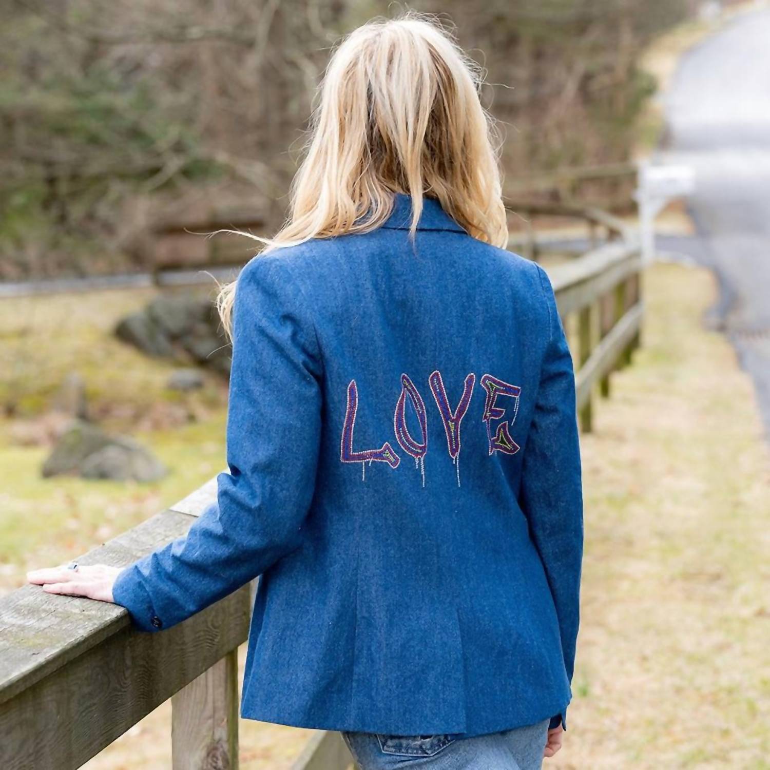 Hipchik - Crystals Love Drip Blazer