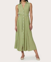 LUSANA Mia Dress in tempo spot - women's dress