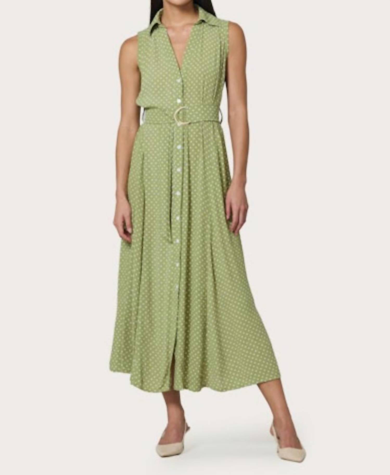 LUSANA Mia Dress in tempo spot - women's dress