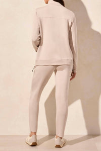 Tribal - Long Sleeve Mock Neck Cardigan Jacket
