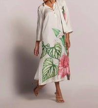 TORI RICHARD Tori's Garden Nicolette Caftan Dress in shell - women's dress