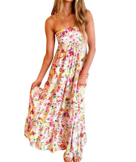 Sky To Moon - Work of Art Maxi Dress