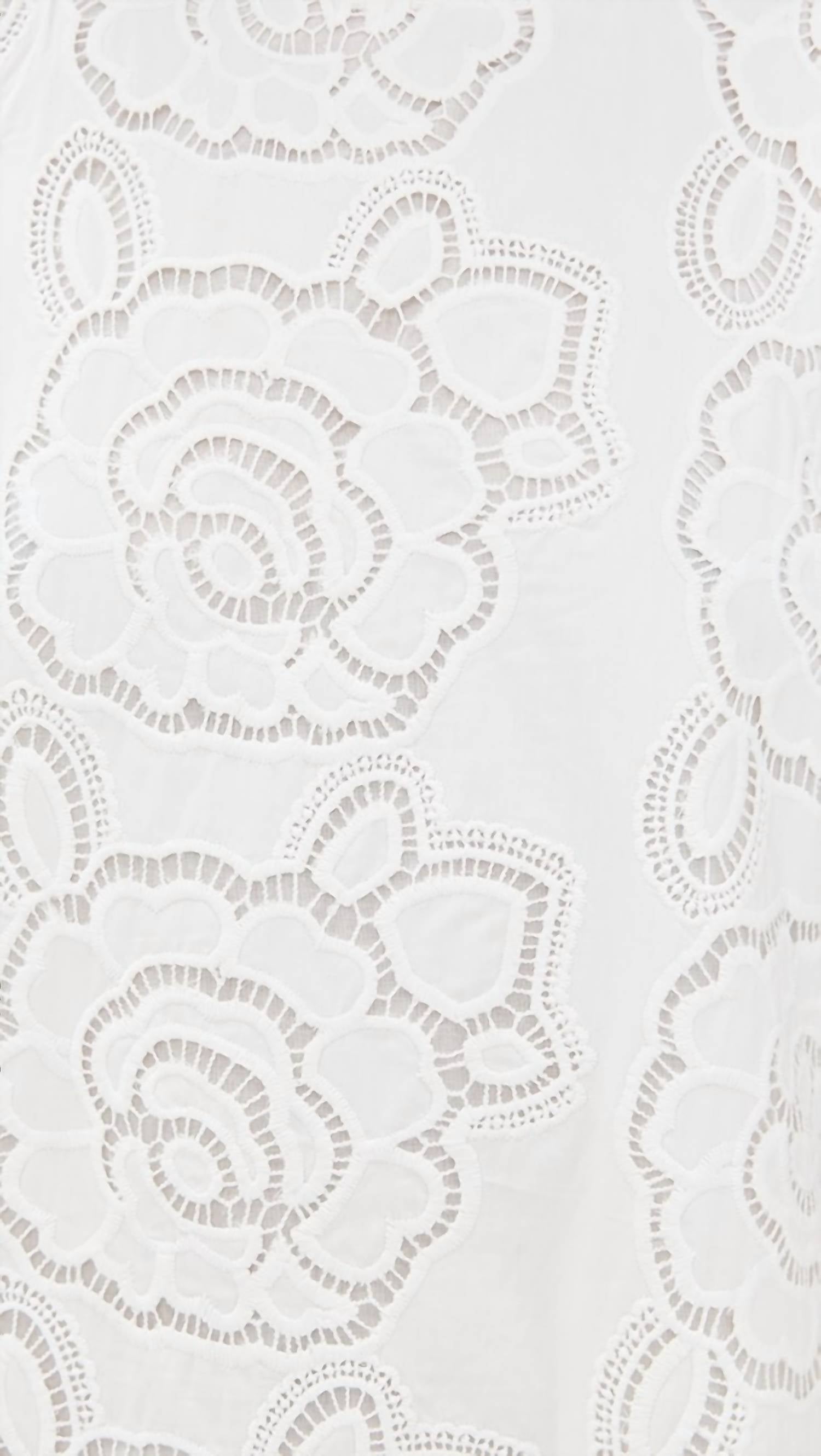 En Saison - Embroidered Bubble Hem Mini Dress