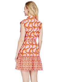 Joy Joy - Swirls Shirt Dress
