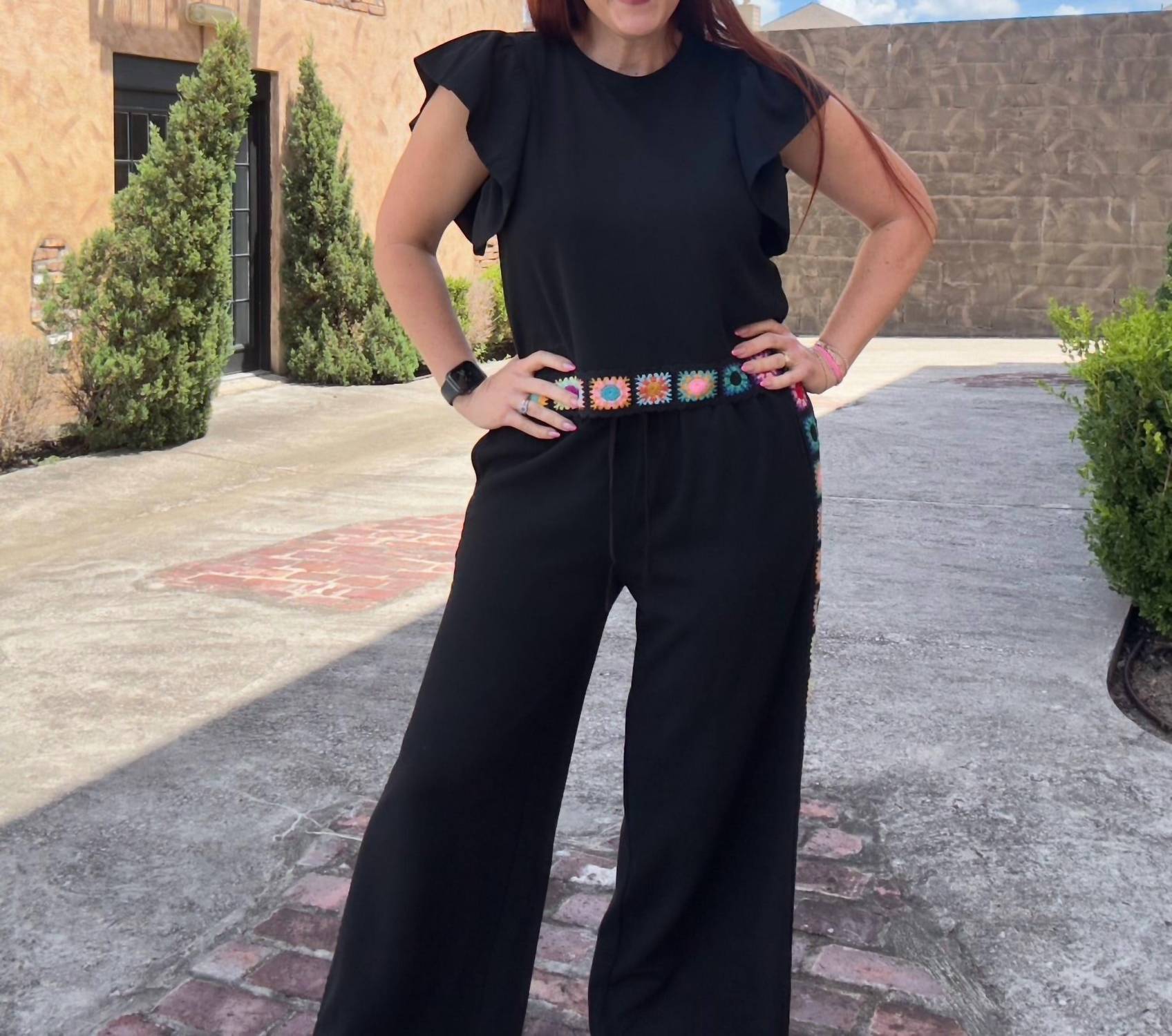 Entro - Retro Squares Pants