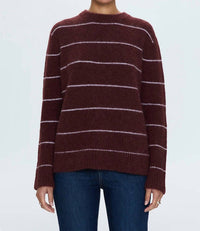Pistola - Ivy Crewneck Burgundy Pullover