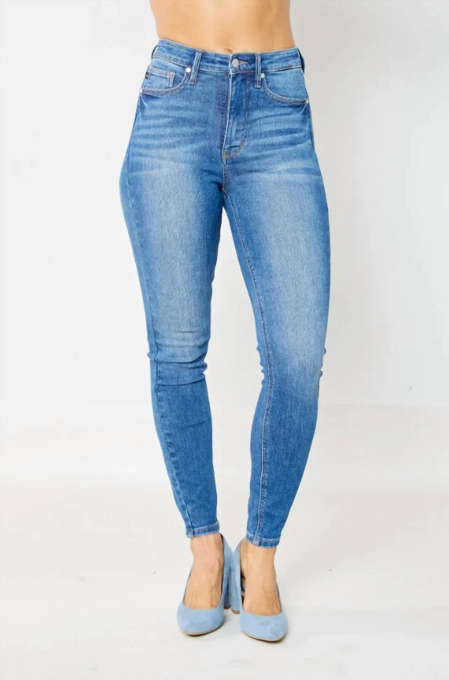 Judy Blue - Women's Greeley Tummy Control Skinny Denim Jeans