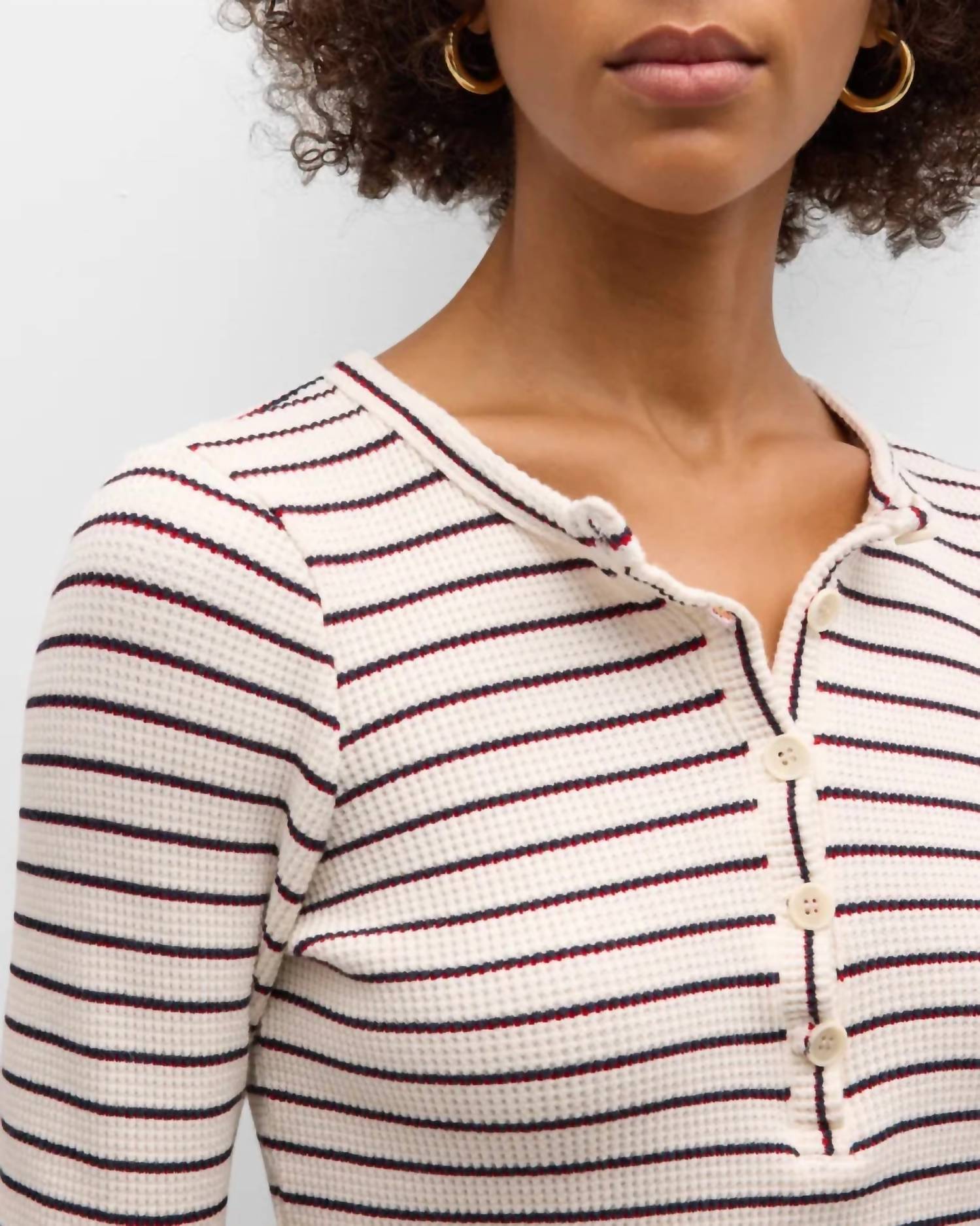 Mother - The Pixie Stripe Sweater