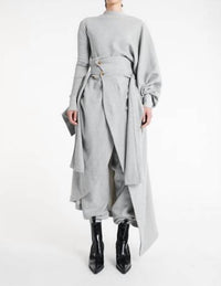 Awake - Modern Jersey Jogger With Shirt Skirt