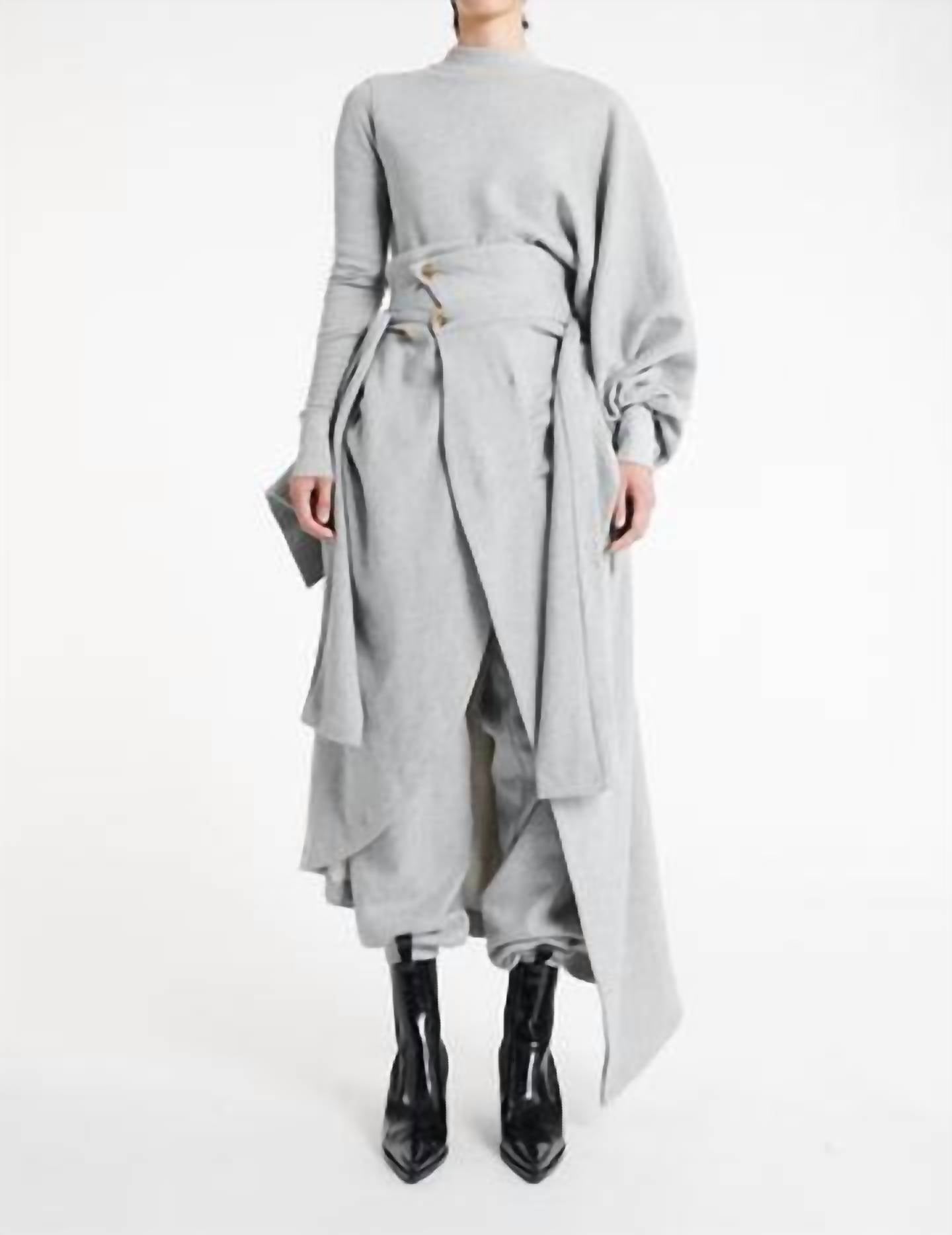 Awake - Modern Jersey Jogger With Shirt Skirt