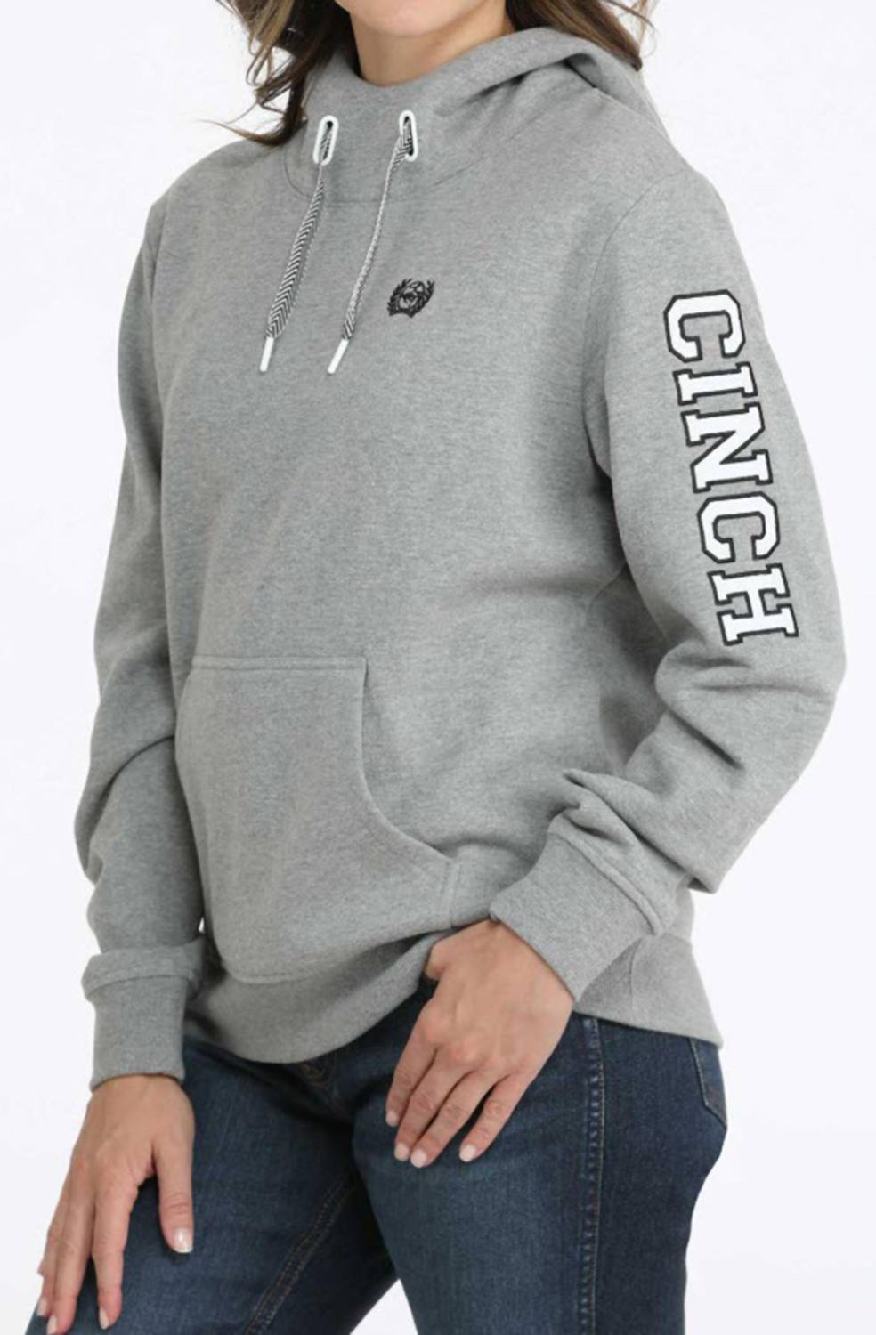Cinch - Women's Logo Hooded Sweatshirt