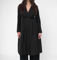 Baci - Dust Coat Pleated Dress