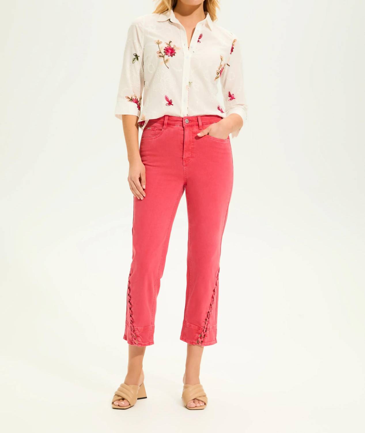Fdj - Suzanne Straight Crop Jeans