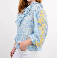 Sister Mary - Vivian Floral Top