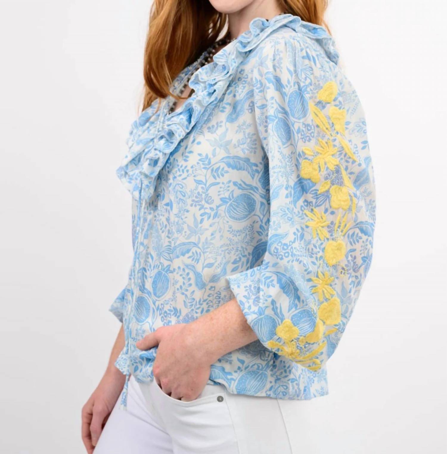 Sister Mary - Vivian Floral Top