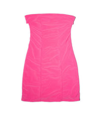 Cheryl Creations Juniors Isabella Strapless Dress in hot pink - women's dress - alternate view