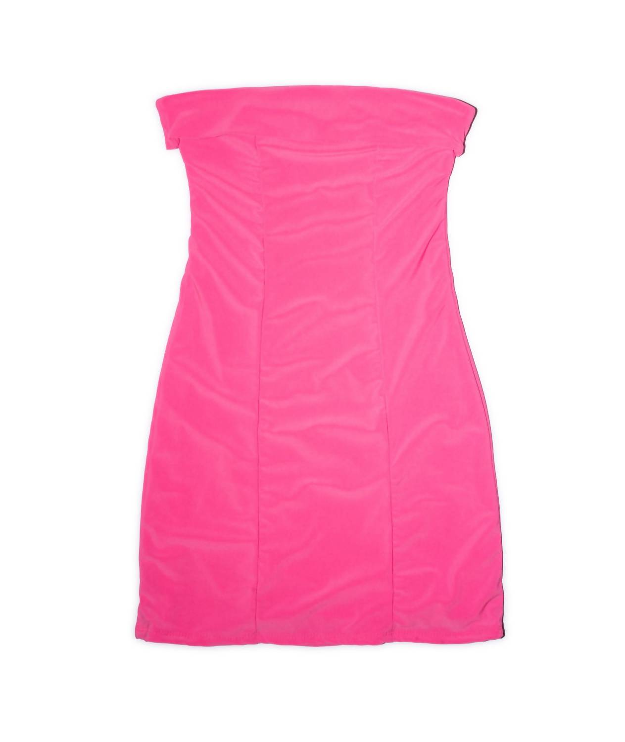 Cheryl Creations Juniors Isabella Strapless Dress in hot pink - women's dress - alternate view