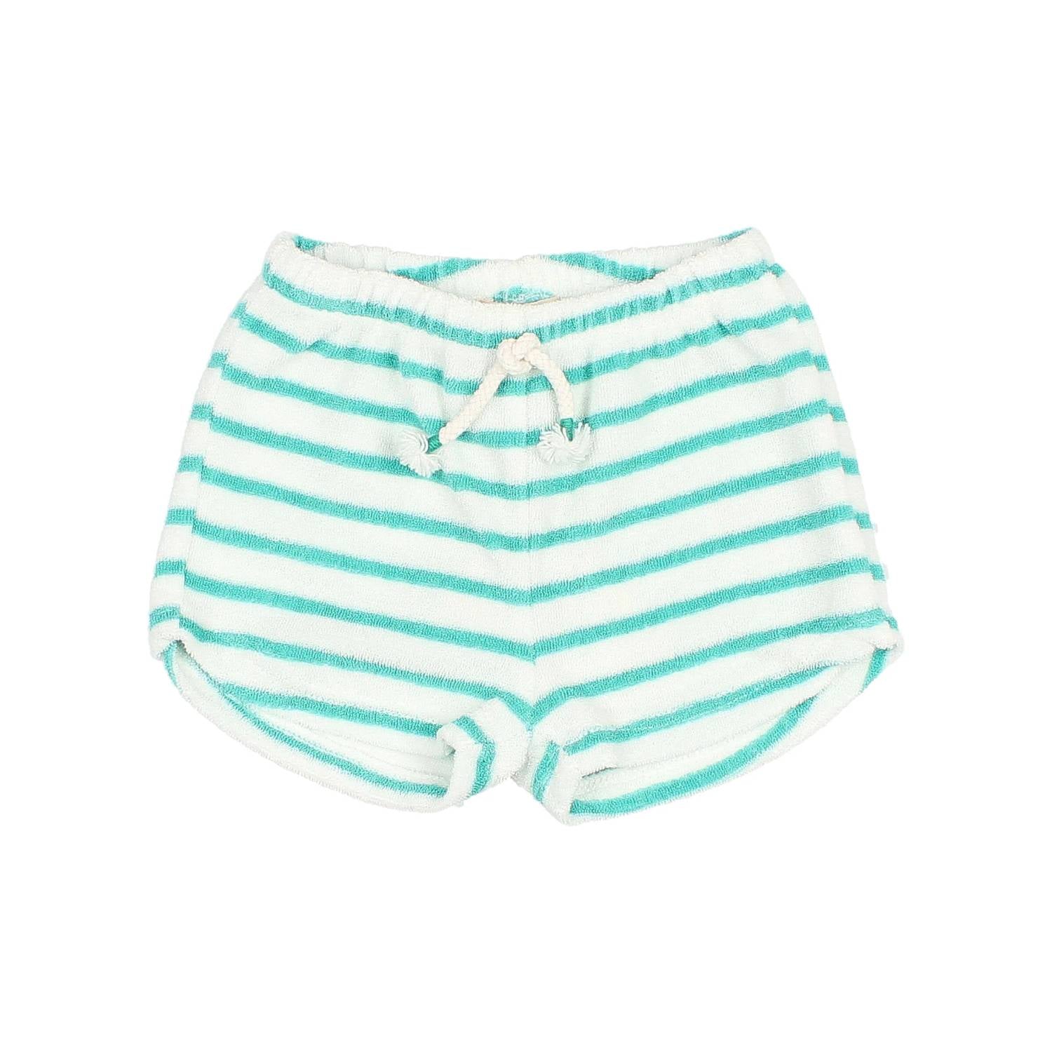Búho - Kid's Terry Striped Shorts