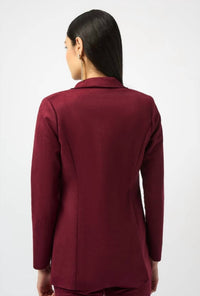 Joseph Ribkoff - One Button Faux Suede Blazer