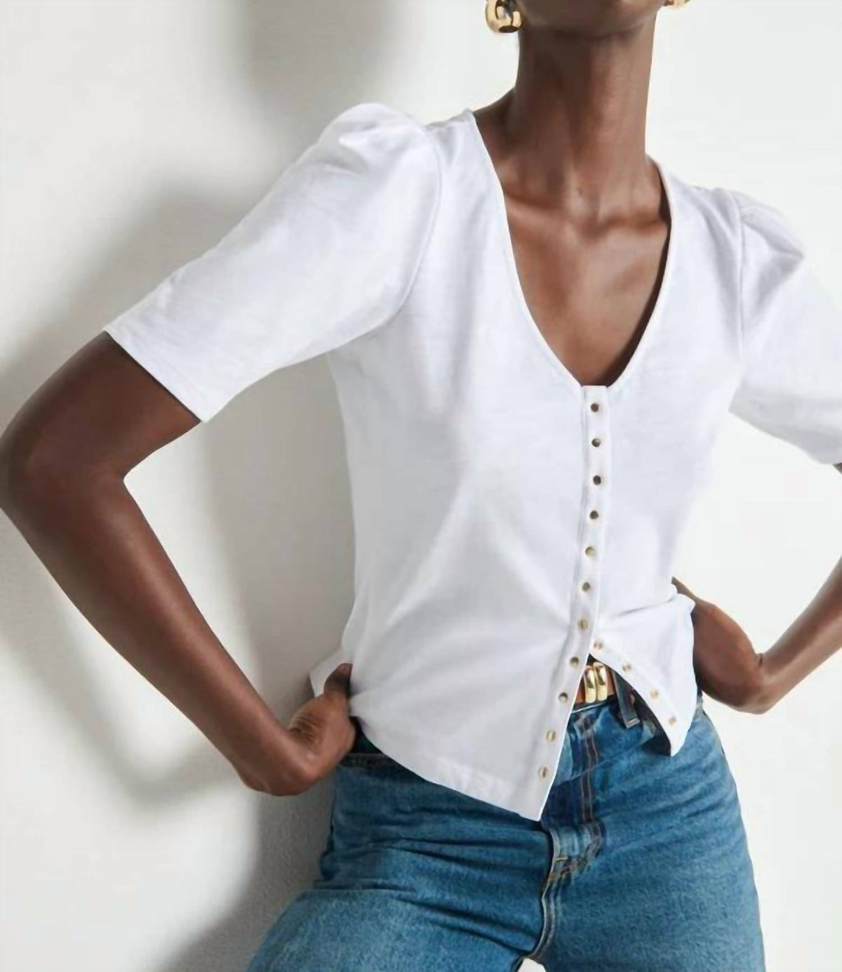 Nation Ltd - Jen Button Up Blouse