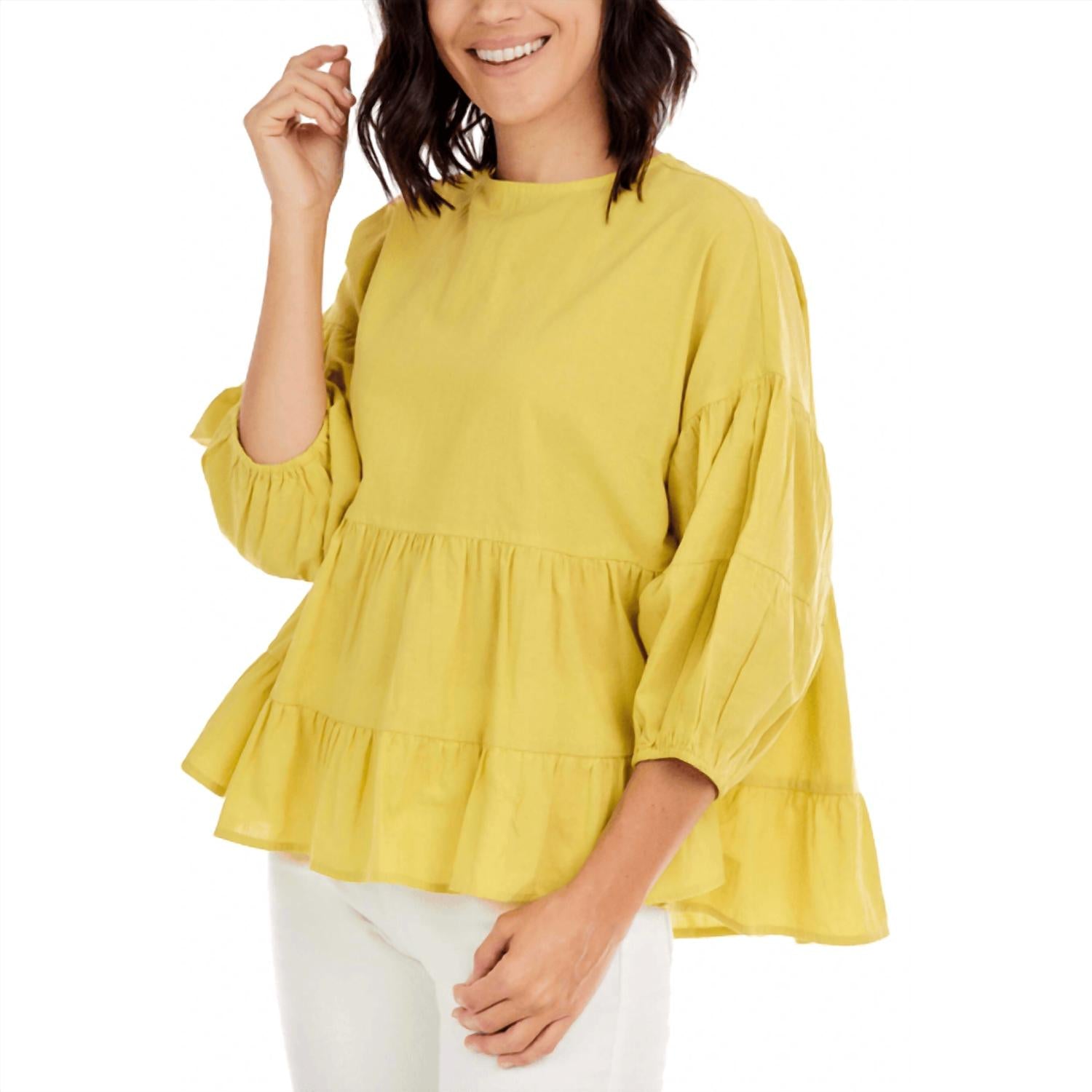 Mudpie - Stoney Flounce Top