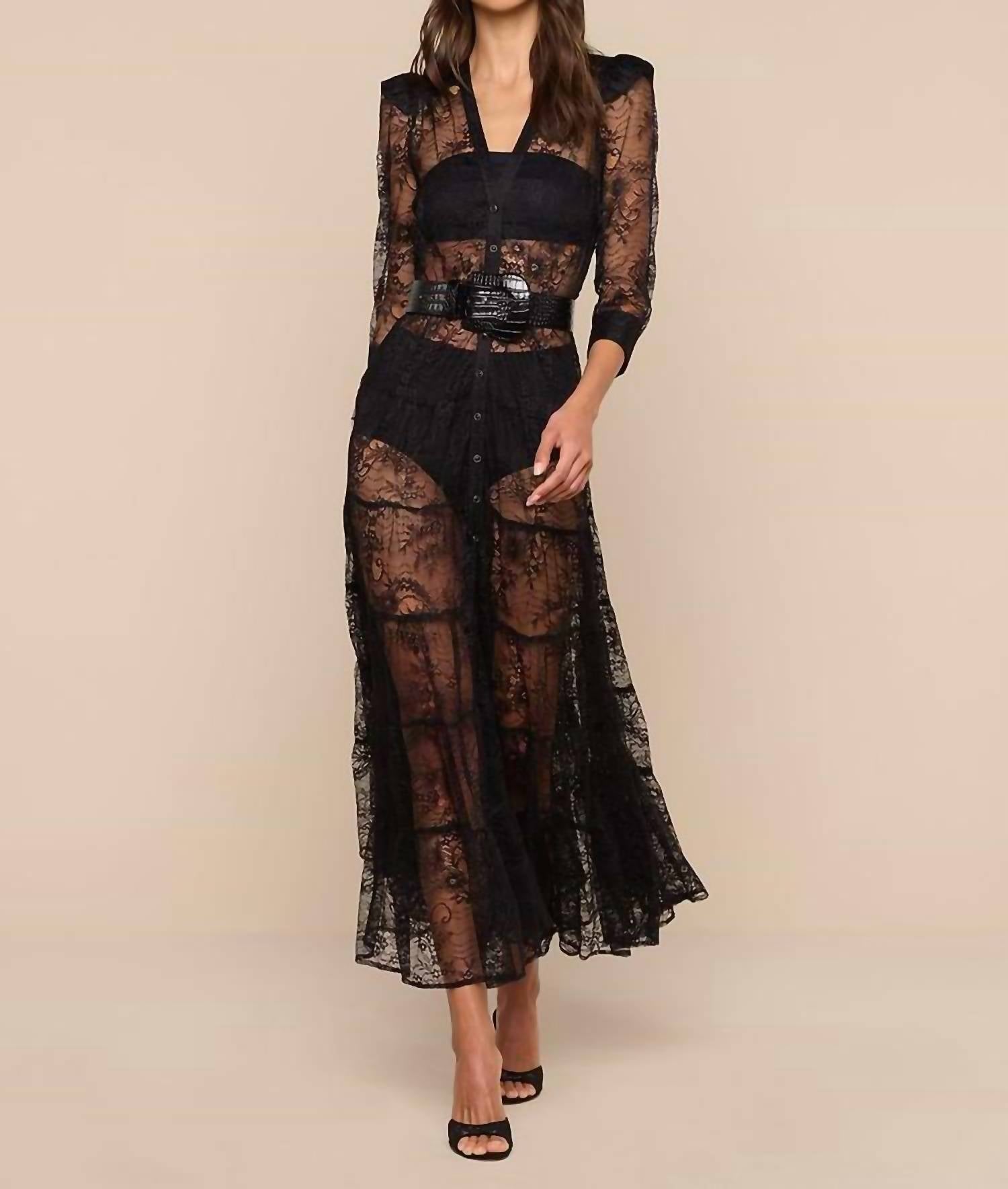 L'Agence - Serphina Lace Dress