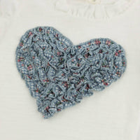 Oh Baby! - Kids Dahlia Ruffle Heart Rebekah Tank