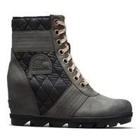 SOREL Women's Lexie Wedge Booties in dark slate - women's shoe - view 5