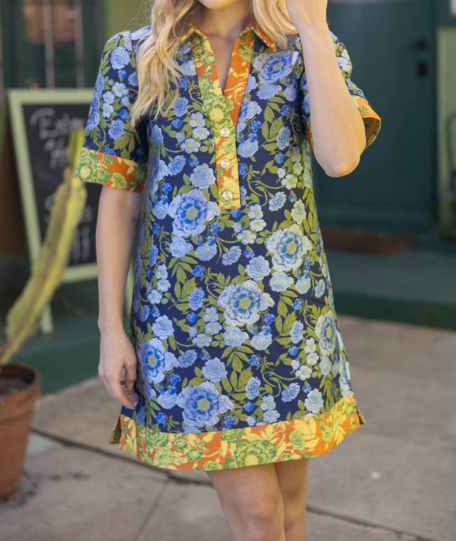 Voy - Caroline Garden Mini Dress