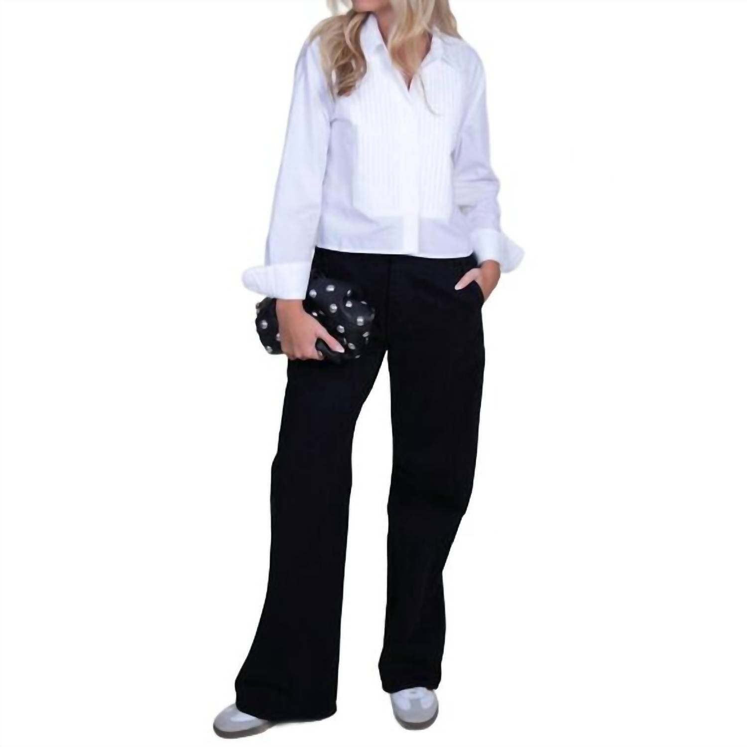 Cissa - The Tuxedo Shirt