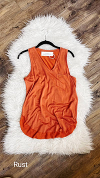 Another Love - Women's Esther Breast Pocket Tank Top