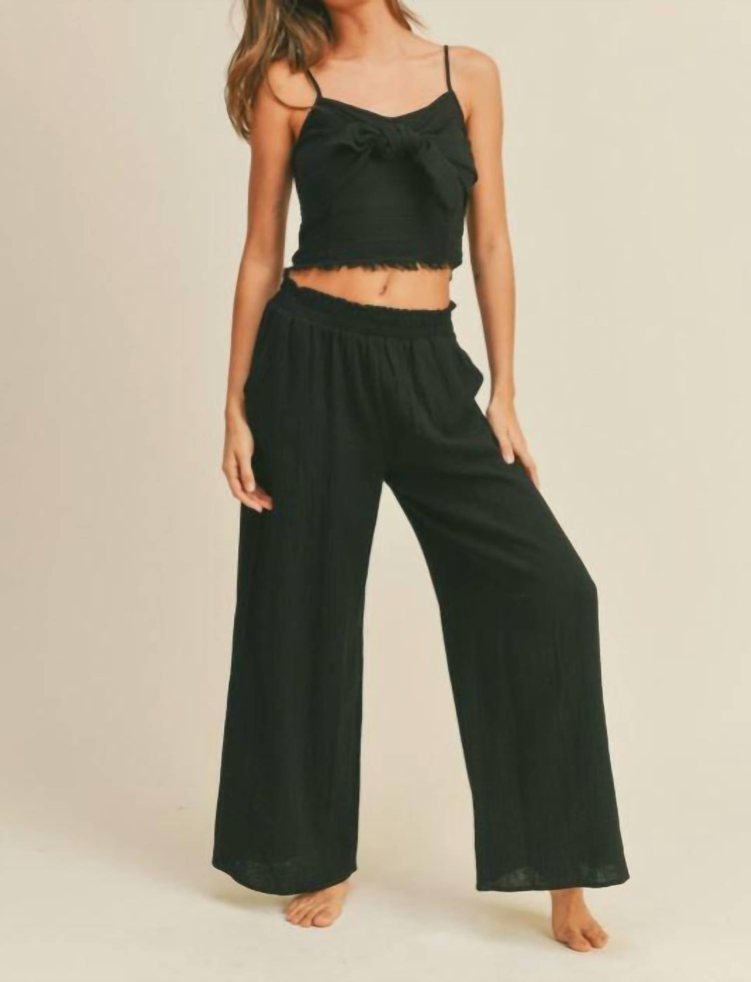 Miou Muse - Yuzu Gauze Tank Top